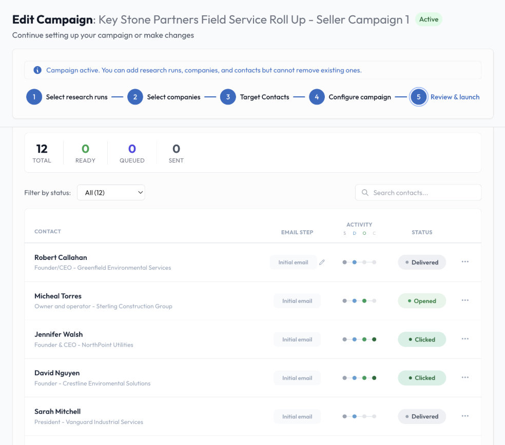Campaigns & Follow-Up Automation